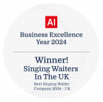 Best Singing Waiter Company in the UK 2024