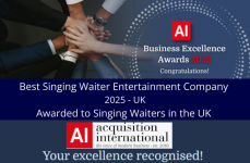 BEST SINGING WAITER ENTERTAINMENT COMPANY 2025